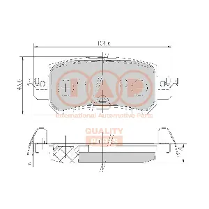 IAP QUALITY PARTS 70411111
