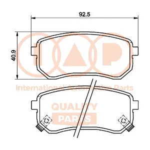 IAP QUALITY PARTS 704-21091G
