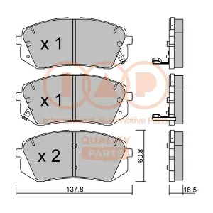 IAP QUALITY PARTS 704-07002P