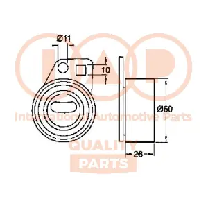 127-06036 IAP QUALITY PARTS