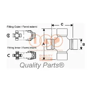 IAP QUALITY PARTS 308-11071