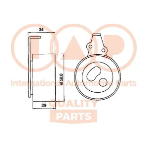 IAP QUALITY PARTS 127-16053