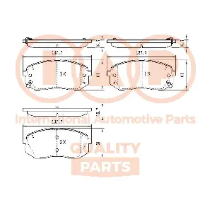 704-07180 IAP QUALITY PARTS