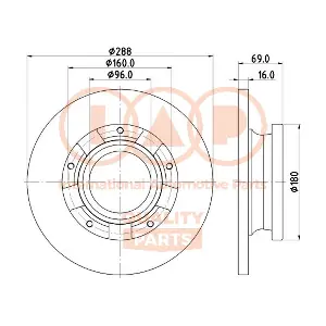 IAP QUALITY PARTS 709-04051