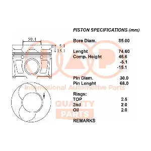 100-14074 IAP QUALITY PARTS