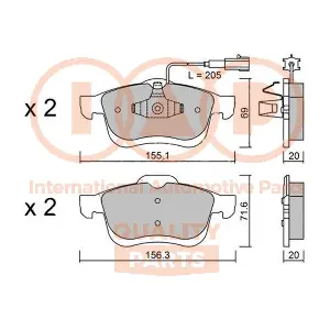 IAP QUALITY PARTS 70408051P
