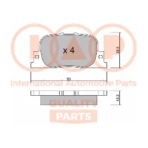 IAP QUALITY PARTS 704-17103P