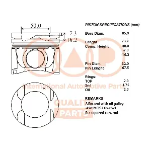 100-13140 IAP QUALITY PARTS
