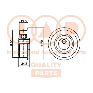 IAP QUALITY PARTS 127-07031