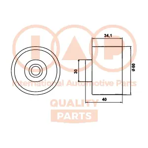 IAP QUALITY PARTS 12721054