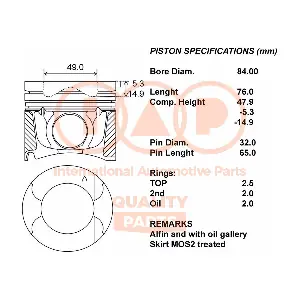 100-13174 IAP QUALITY PARTS
