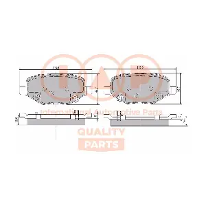 IAP QUALITY PARTS 704-08010