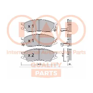 IAP QUALITY PARTS 704-13087P