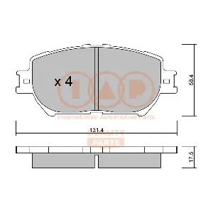 IAP QUALITY PARTS 704-17185