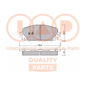 IAP QUALITY PARTS 704-17007P