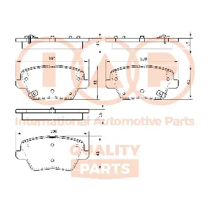 IAP QUALITY PARTS 70407120