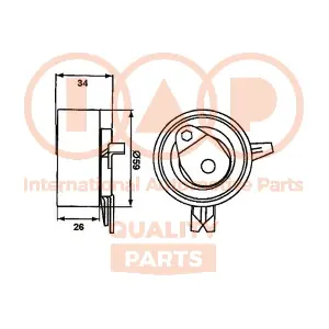 127-09040 IAP QUALITY PARTS