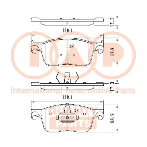704-17230 IAP QUALITY PARTS
