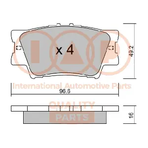 IAP QUALITY PARTS 704-17059