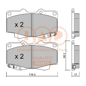 IAP QUALITY PARTS 704-17161