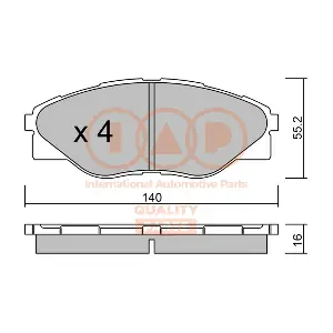 704-17162P IAP QUALITY PARTS