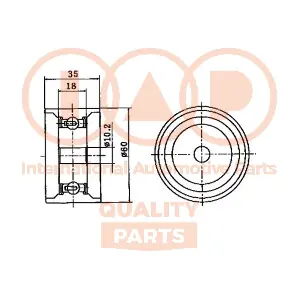IAP QUALITY PARTS 127-07086