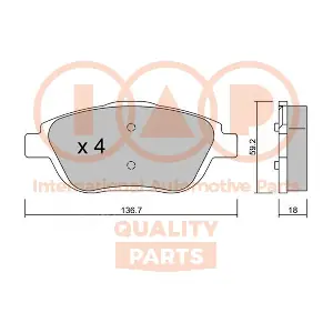 IAP QUALITY PARTS 704-52022