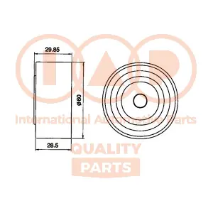 127-07071 IAP QUALITY PARTS