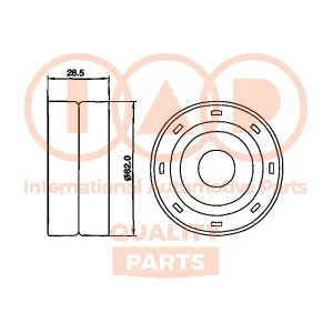 127-17085 IAP QUALITY PARTS