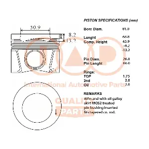 100-50062 IAP QUALITY PARTS