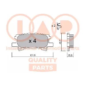IAP QUALITY PARTS 704-17133P