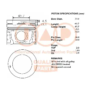100-52030 IAP QUALITY PARTS