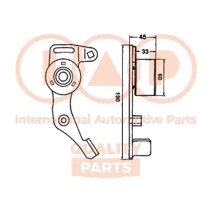 127-16051 IAP QUALITY PARTS