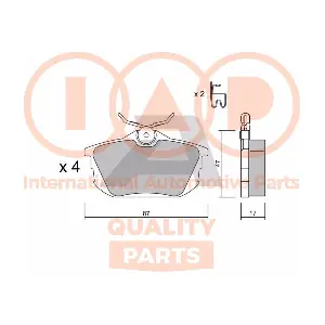 IAP QUALITY PARTS 704-12084P