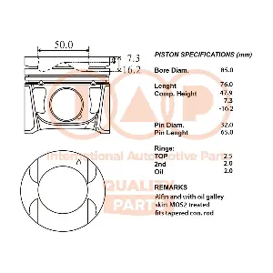 100-13220 IAP QUALITY PARTS