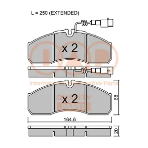 IAP QUALITY PARTS 704-13172P