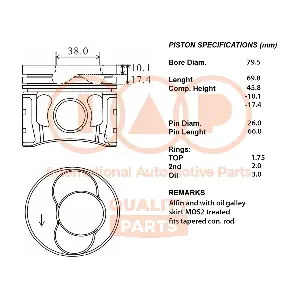 100-50044 IAP QUALITY PARTS