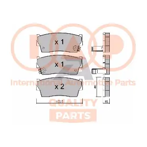 IAP QUALITY PARTS 704-16050P