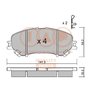 IAP QUALITY PARTS 704-13111P
