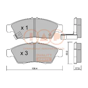 IAP QUALITY PARTS 704-16086P