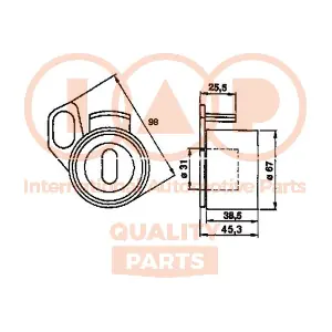 IAP QUALITY PARTS 127-09011