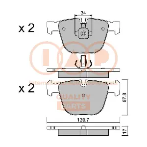 IAP QUALITY PARTS 704-51151P