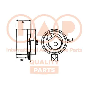 IAP QUALITY PARTS 127-20040