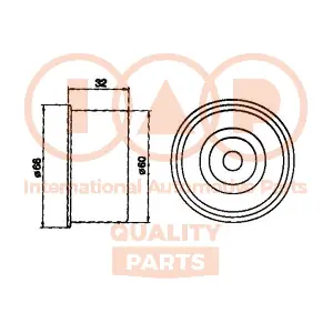 127-07034 IAP QUALITY PARTS