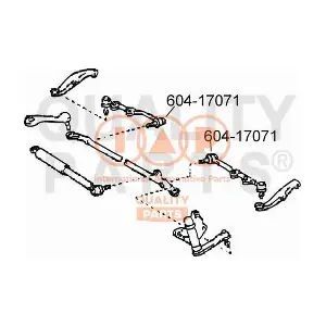 604-17071 IAP QUALITY PARTS