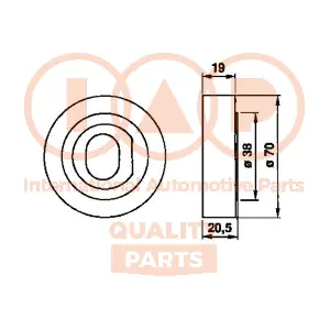 127-06037 IAP QUALITY PARTS