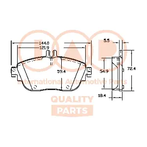 70454002 IAP QUALITY PARTS