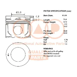 100-14090 IAP QUALITY PARTS