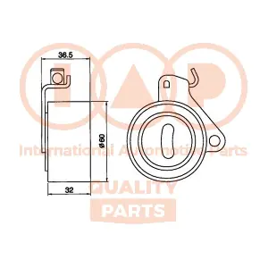 127-07082 IAP QUALITY PARTS