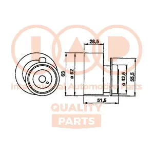127-11022 IAP QUALITY PARTS